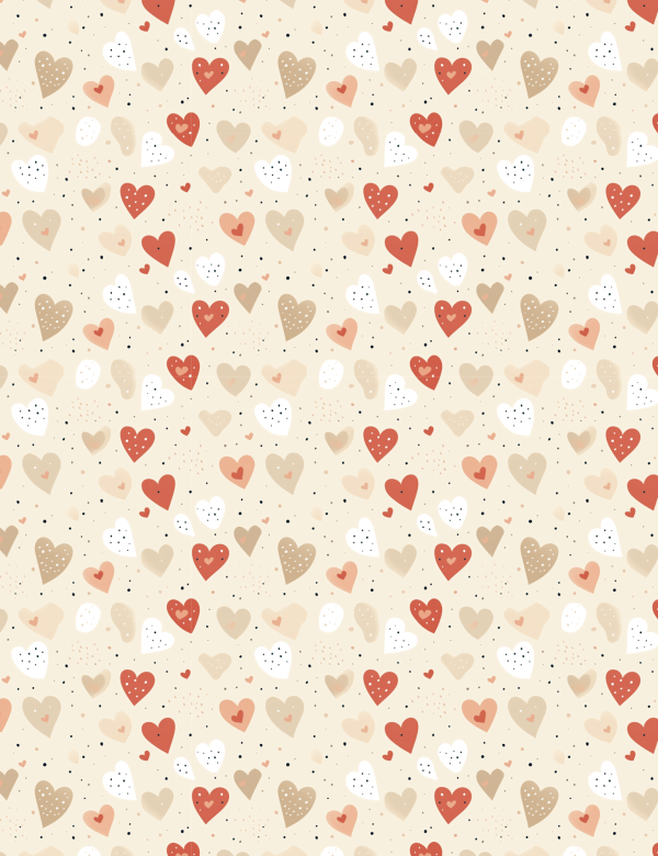 Pantoufles à velcro - Petit coeur